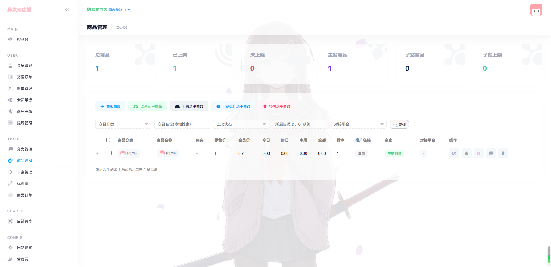 图片[6]无忧资源站-手游源码- 页游源码- 服务端-架设教程-游戏一键端- 一键端 - GM-开服异次元发卡系统源码重构版本/二次元风格发卡网全开源源码无忧资源站-手游源码- 页游源码- 服务端-架设教程-游戏一键端- 一键端 - GM-开服无忧资源站